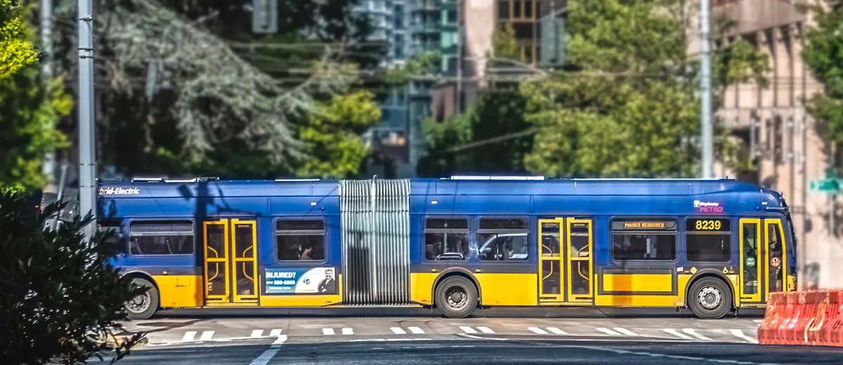 King County Metro bus in Seattle, Washington
