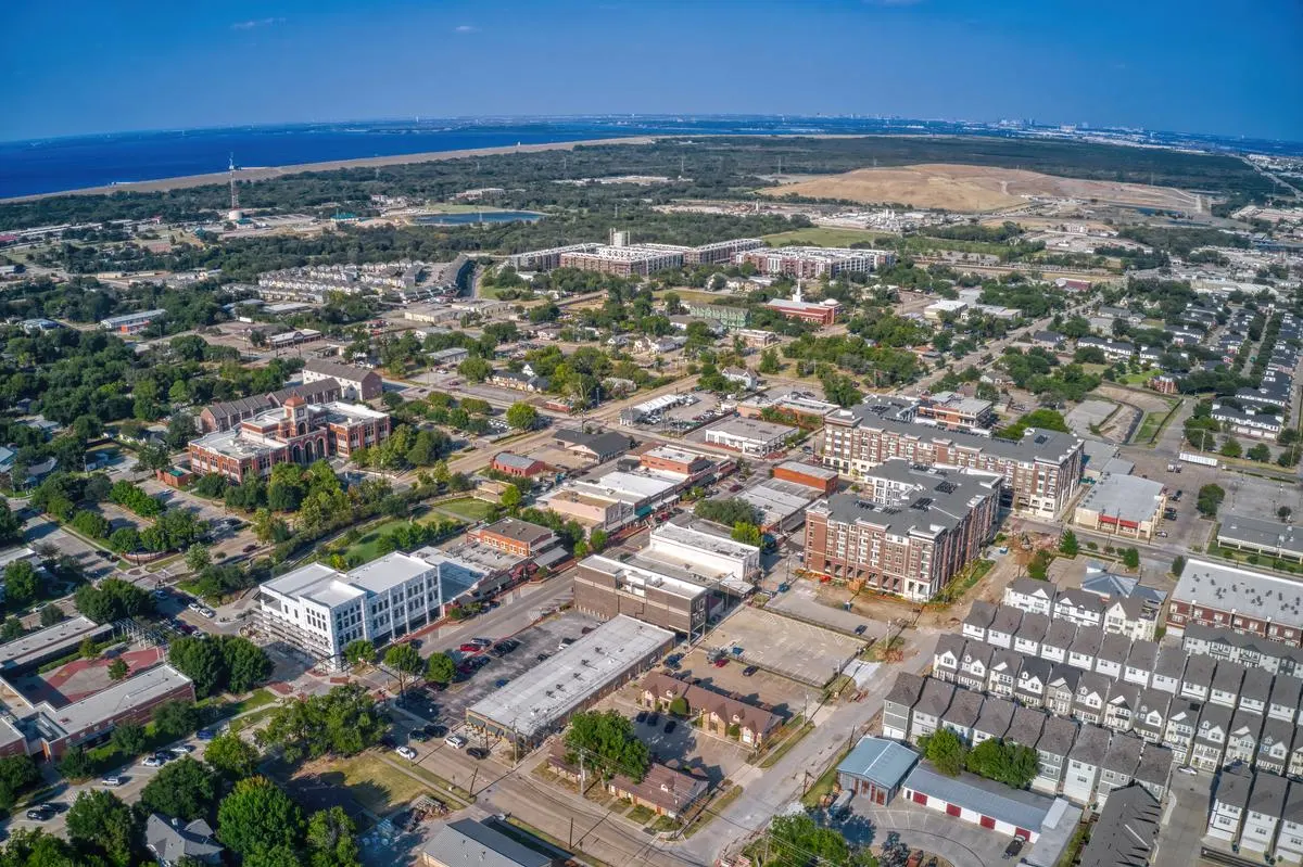 Aerial View of Lewisville, Texas