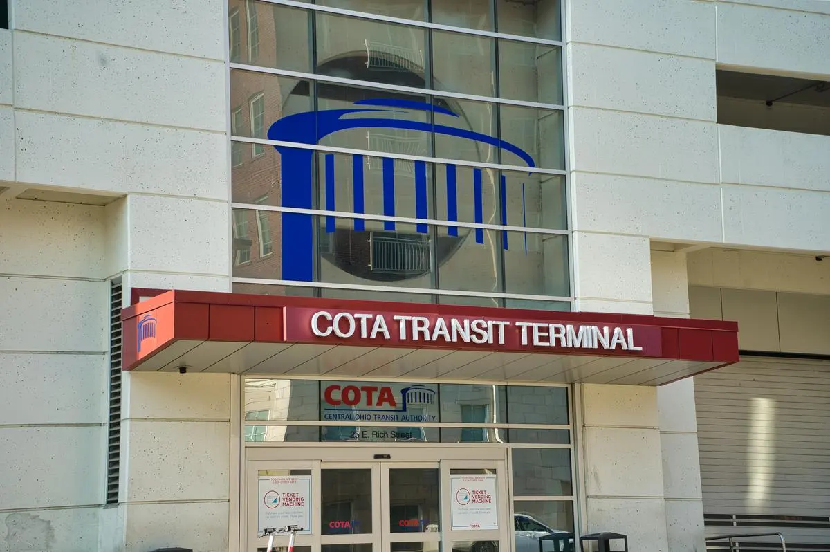 Central Ohio Transit Authority (COTA) facility in downtown Columbus, Ohio
